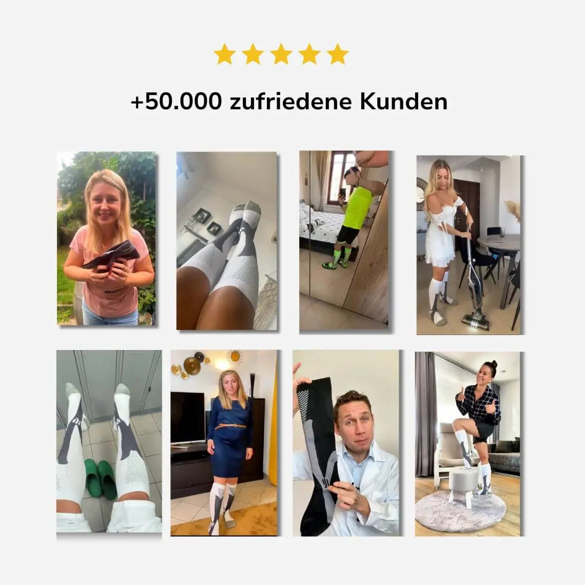 1 Paar Ovelah™ Kompressionssocken